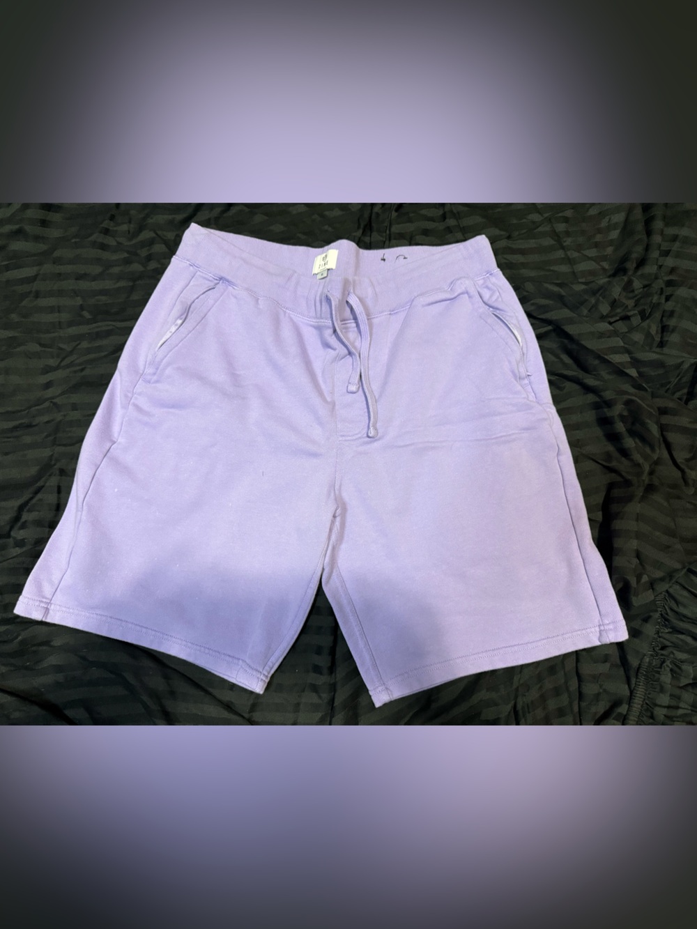Zine Clothing Lavender Drawstring Athletic Shorts
